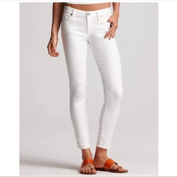 Vince White  denim Relaxed straight leg 5 pocket jeans waist 31 (unisex) - Picture 16 of 16